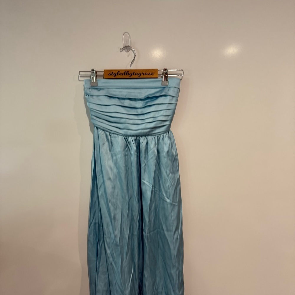 NWT Abercrombie & Fitch Emerson Strapless Midi Dress - Picture 7 of 10